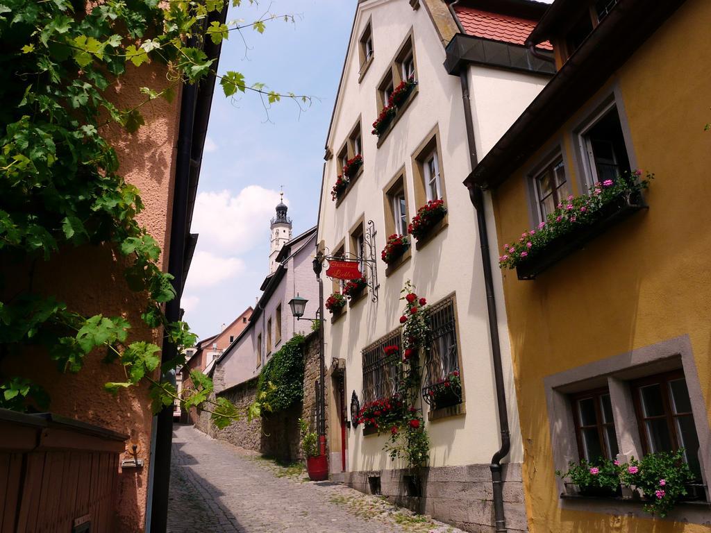Gaestehaus Liebler Rothenburg ob der Tauber Exterior foto
